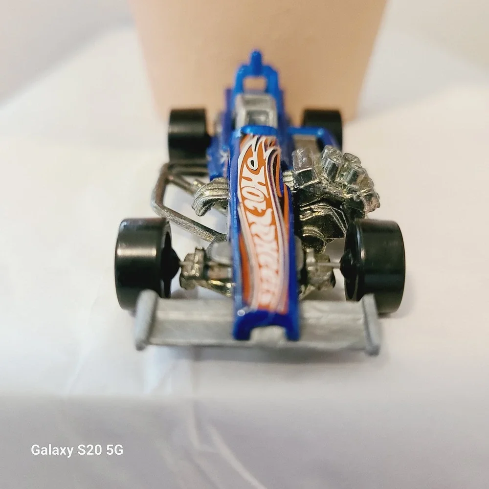 Hot Wheels Super Modified‎ Open Wheel Racer Car 1997 Diecast Blue